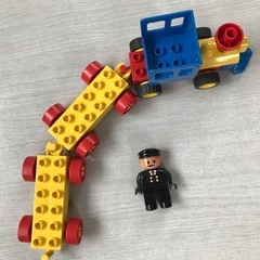 LEGO デュプロ　汽車プルバッグの画像