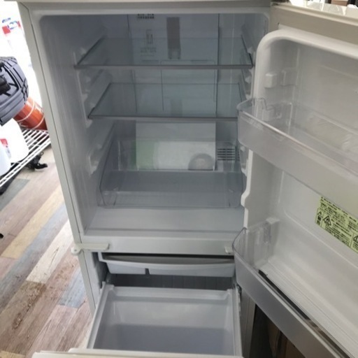 【美品】 SHARP シャープ 2ドア冷蔵庫 SJ-D14E-W 2019年製