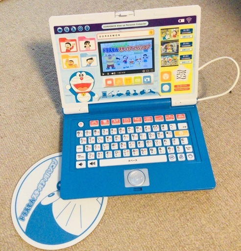 ドラえもん★ステップアップパソコン　箱なし　マウスパッド付き
