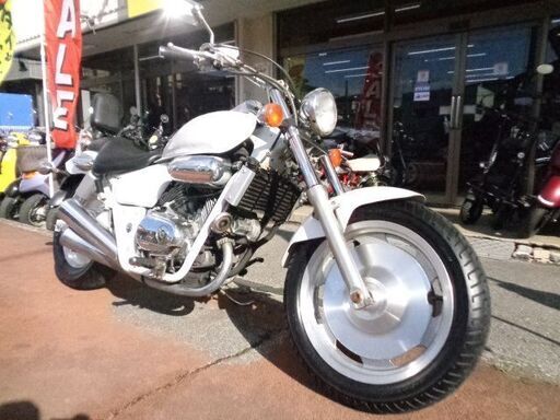 NO.4931　ＶツインマグナＳ　水冷４サイクルＶツイン２５０ｃｃ　アメリカン　ホワイト　☆彡