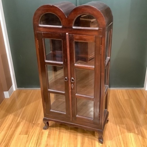 【トレファク神戸南店】★値下げしました!!★アジアン調キャビネット ドーム型【取りに来られる方限定】