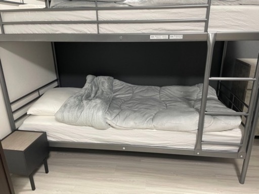 【超美品】 IKEA イケア 2段ベッドフレーム SVÄRTA スヴェルタ 