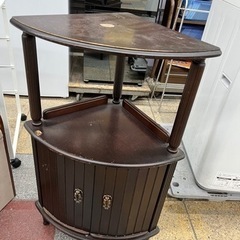 家具 収納家具 キャビネット　コーナー用　電話台