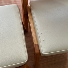 キッズデスク　テーブルセット　机　椅子 2脚の画像