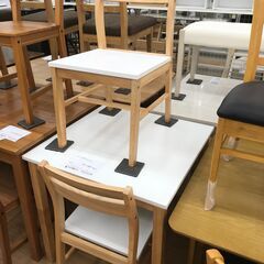 ★ジモティ割あり★ ニトリ 2人用ダイニングセット ナチュラル H70×W70×D70 クリーニング済み KJ4524