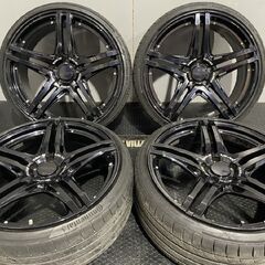 【Continental MC5 235/30R20】夏タイヤ【RAYS レイズ ベルサス ヴェリエンス 20インチ 8.5J5HPCD112+45】バリ溝 ベンツ audi等(MTJ500)クレジットカード QRコード決済可能