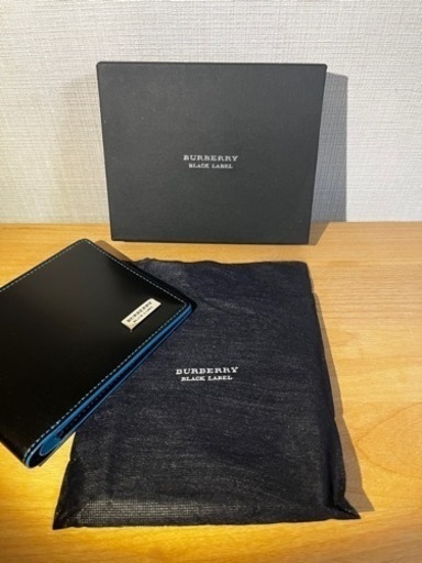 BURBERRY バーバリー　財布 ウォレット　箱付き　新品未使用　BLACKLABEL ブラックレーベル