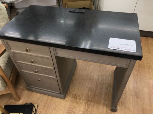 ★ジモティ割あり★  デスク ブラック H74×W95×D50 クリーニング済み KJ4527