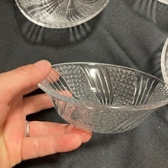 素麺等　小皿　ガラス　生活雑貨 食器 プレートの画像