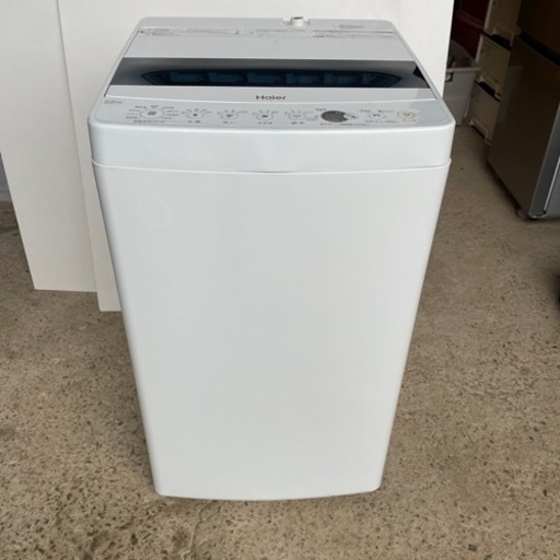 【中古品】2019年製洗濯機 ハイアール JW-C55D 使用感少な目 これからもまだまだお使いになれると思います。