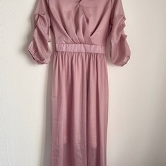 ラスト一点　新品タグ付き　ワンピースロングドレス　結婚式　パーティ　お集まりに♪の画像