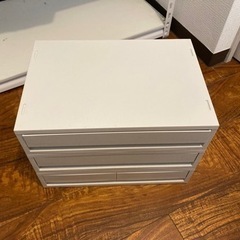 無印　無印良品　ケース　引き出しの画像