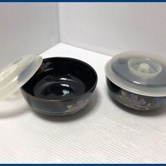 ▼【丼　大鉢　2個セット　未使用　長期保管品　ふた付き　レンジO...