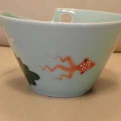 ベトナム雑貨　金魚　鉢＆コップ　2点セットの画像