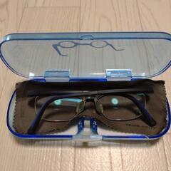 ㋬ 眼鏡市場 GLM-008 GlassMate ブルー 子供用メガネの画像