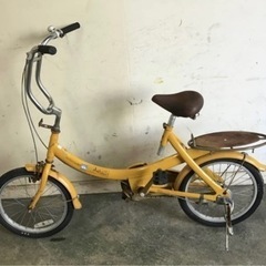 151★岐阜発　⑥△GZ SPRIT BIKE/自転車/小径自転車△18インチ/走行確認/サビ有り/防犯有り/タイヤひび割れ有り/現状品　R4.9/4★の画像