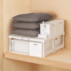 ニトリ　収納　押入れ整理ラック　の画像