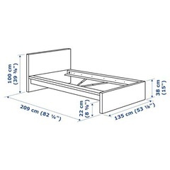 IKEA ベッドフレーム 6,000円の画像