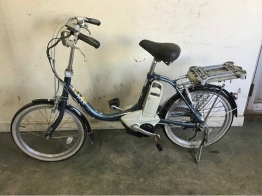 152★岐阜発　△YAMAHA PAS/電動自転車△20インチ/充電器無し/タイヤひび割れ有り/鍵が無い為動作未確認/ジャンク品　R4.10.4★