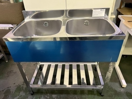 azuma2槽シンク 900x450x800