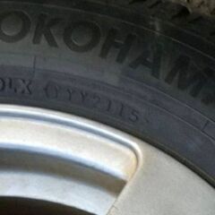 【メーカー不明】　bB NCP35前期　スタッドレスタイヤ＆ホイールセットの画像
