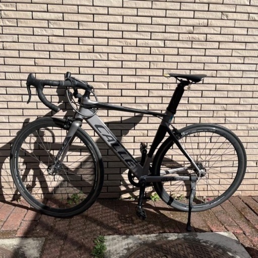 CALLE アルミマットブラックフレーム トラックレーサ−（ピスト）