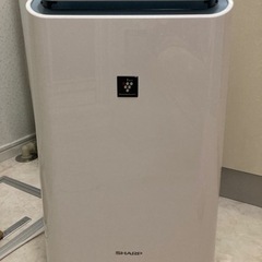 SHARP 空気清浄機 衣類乾燥 除湿機 CV-EF120-W 