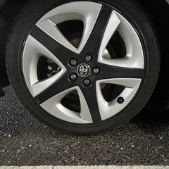 【引取り様決定】50プリウスツーリングセレクション純正アルミの画像