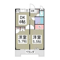 🏢安心の叶えRoom✨『2DK』八王子市大和田町✨ 🉐フリーレン...