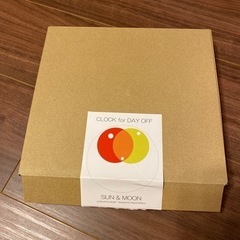 時計　clock for day off