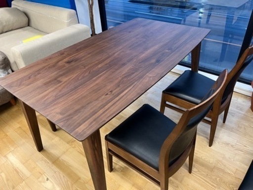 値下げしました！N583★ウィドゥ・スタイル製★ダイニンング4点セット★幅1500ｍｍ