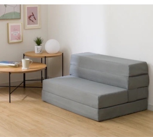 【美品】ニトリ　ソファになるマットレス とすのこのセット