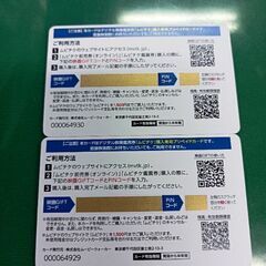 映画ギフト　1500円✕２枚　ムビチケ買えますの画像