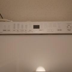 引き取りに来ていただける方限定　新生活応援 ☆値下げしました☆　洗濯機・体重計セット　洗剤自動投入✨乾燥機能付き✨2021年製✨Panasonic 8kg 縦型　洗濯乾燥機 NA-FW80K9の画像