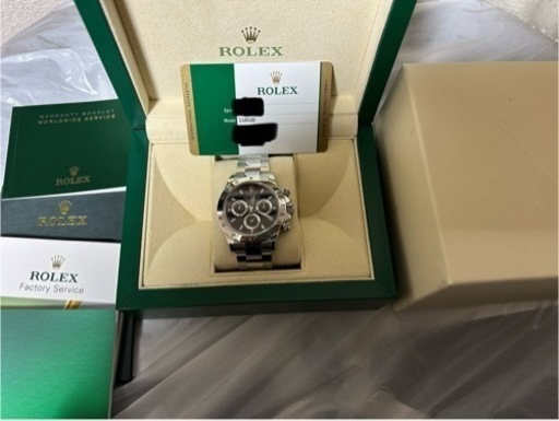 ロレックスデイトナ 116520黒文字盤　2015年式