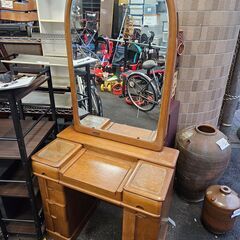 リサイクルショップどりーむ荒田店 No10305　処分特価‼　ドレッサー　収納多数ございます♪　※椅子なしの画像
