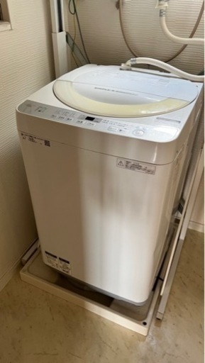 シャープ洗濯機 6kg ※キャンセル待ち