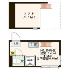 🌈【初期安ゼロプラン物件】🌈 敷金/礼金/保証金/仲手が0円 ✨ 水商売/ブラック/自営業でも審査OK 💡 杉並区下高井戸５丁目    京王線 上北沢駅 徒歩11分  KK34700  - 杉並区