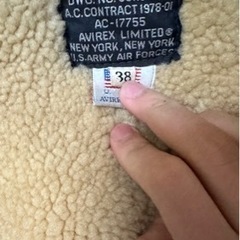 AVIREX 33H5595 B-3 フライトジャケット size38の画像
