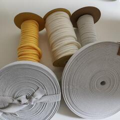 白布生地 ヒモ ゴム みんなでシェアしませんか??の画像