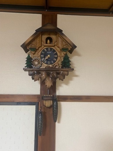 RHYTHM リズム クロック 掛け時計 鳩時計