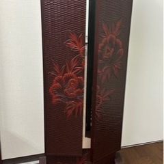 鎌倉彫三面鏡