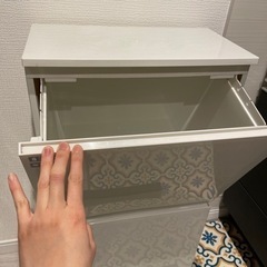 二段ゴミ箱の画像