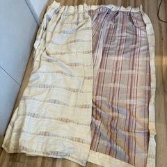 ドレープカーテン　アンティーク　1987年製　200cm×200...