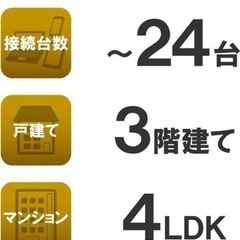 インターネットルーター　新品未開封　エレコム　バッファロー　Netflix Hulu Amazonプライムの画像