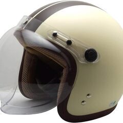 美品　ヘルメット　ジェットヘルメット　バイク　原付　125CC　...