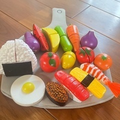 おもちゃ　布製ピザとの画像