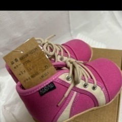 キッズ／スニーカー　ピンク　14.0㎝　新品❗️の画像