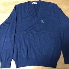 #ちばリユースクール　男子制服【セーター】　船橋古和釜高校