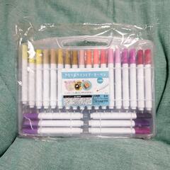 未使用 アクリルマーカー 48色 ケース付きの画像